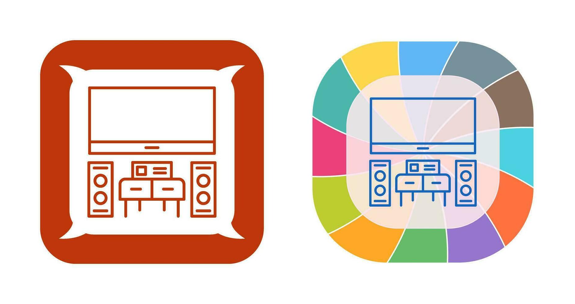 Home Theater Vector Icon