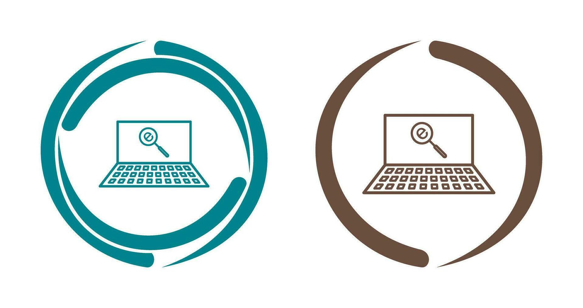 Unique Find on Internet Vector Icon