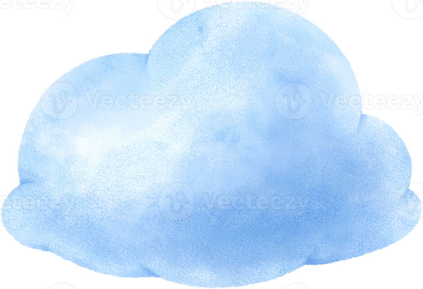 Watercolor Cloud cartoon png