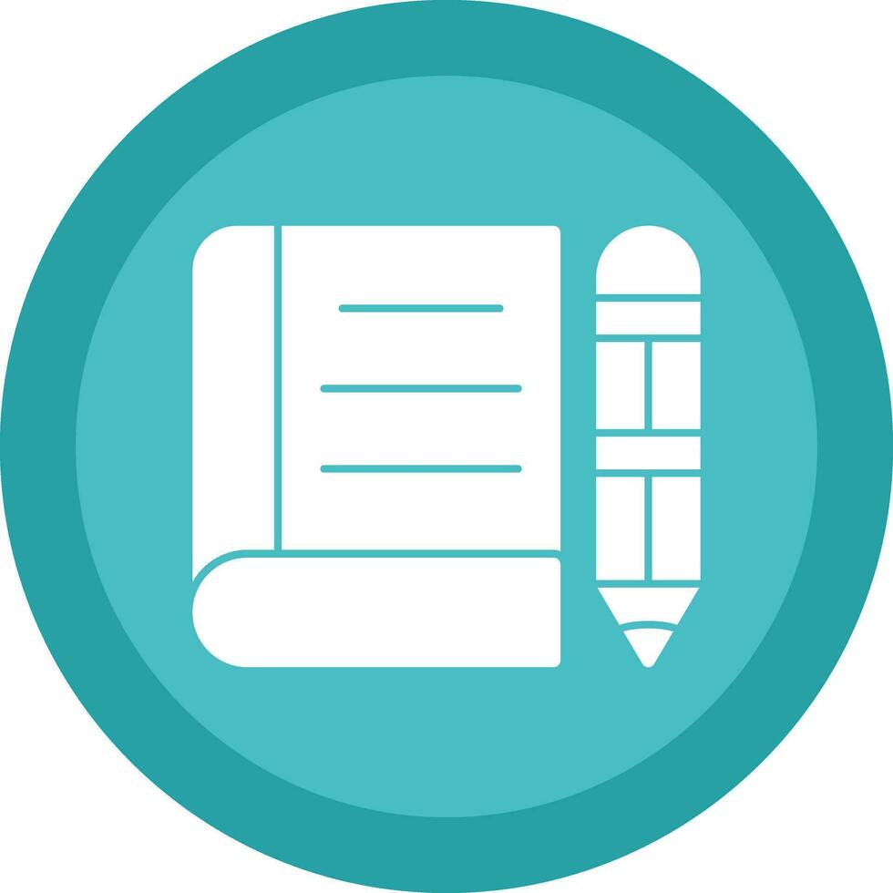 Notebook Vector Icon Design