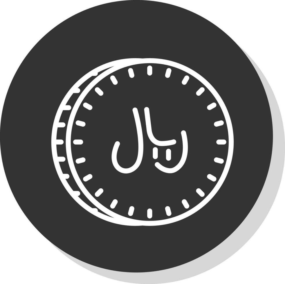 Riyal Vector Icon Design