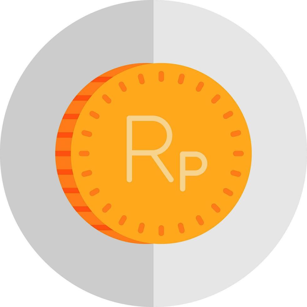 Indonesian Rupiah Vector Icon Design