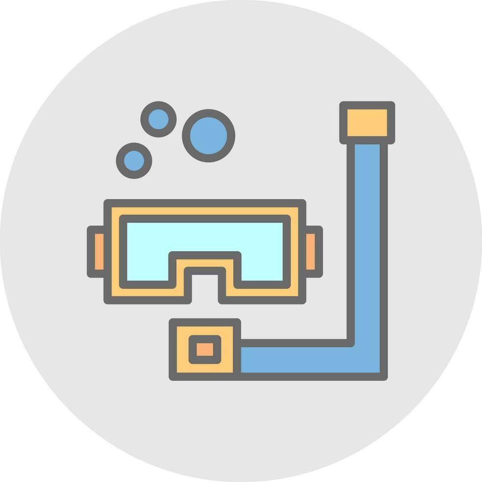 Scuba Vector Icon Design