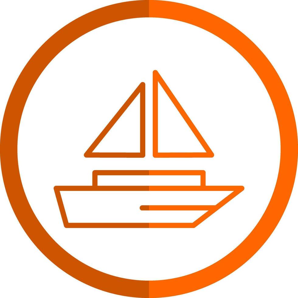 Sailing Vector Icon Design