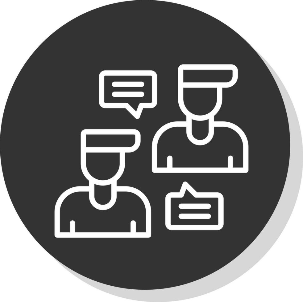 Forum Vector Icon Design