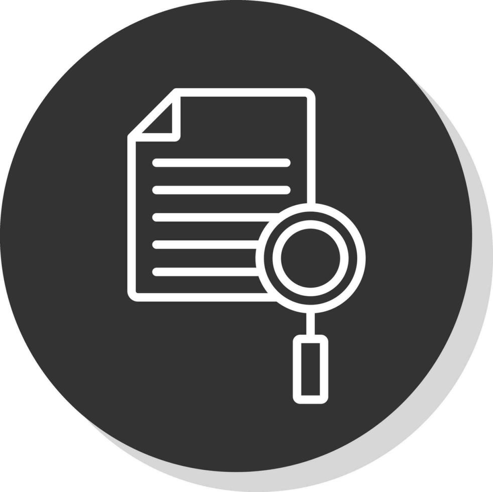 Case Study Vector Icon Design