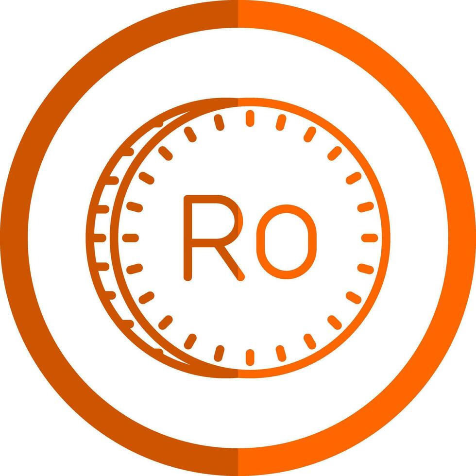 Omani rial Vector Icon Design