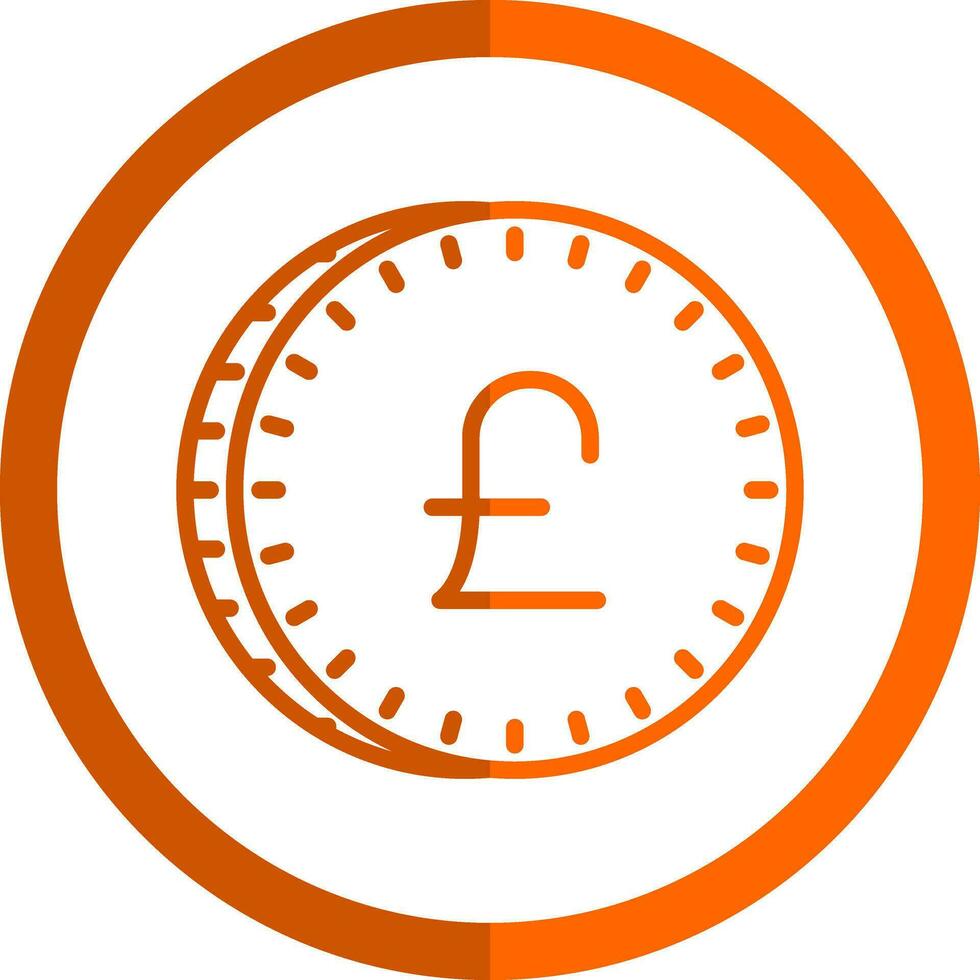 Pound Vector Icon Design