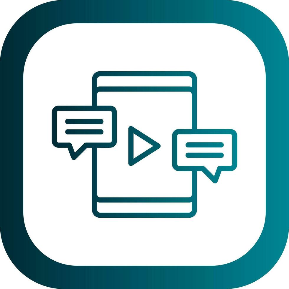 Comment Vector Icon Design