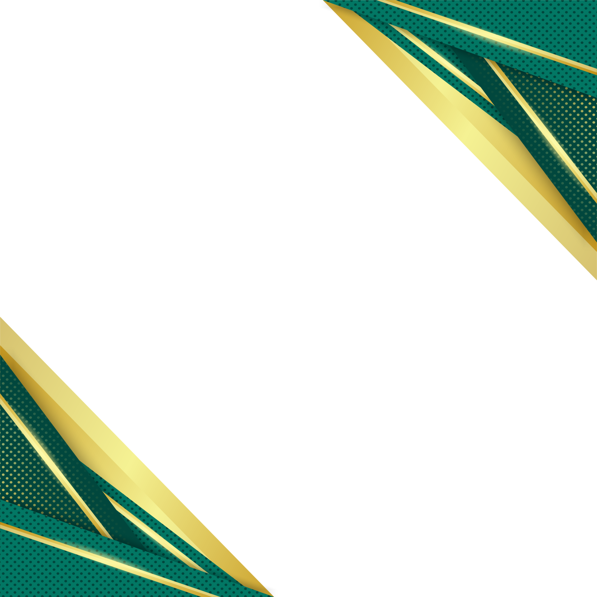 transparent gold luxury green and elegant border background 29726485 PNG