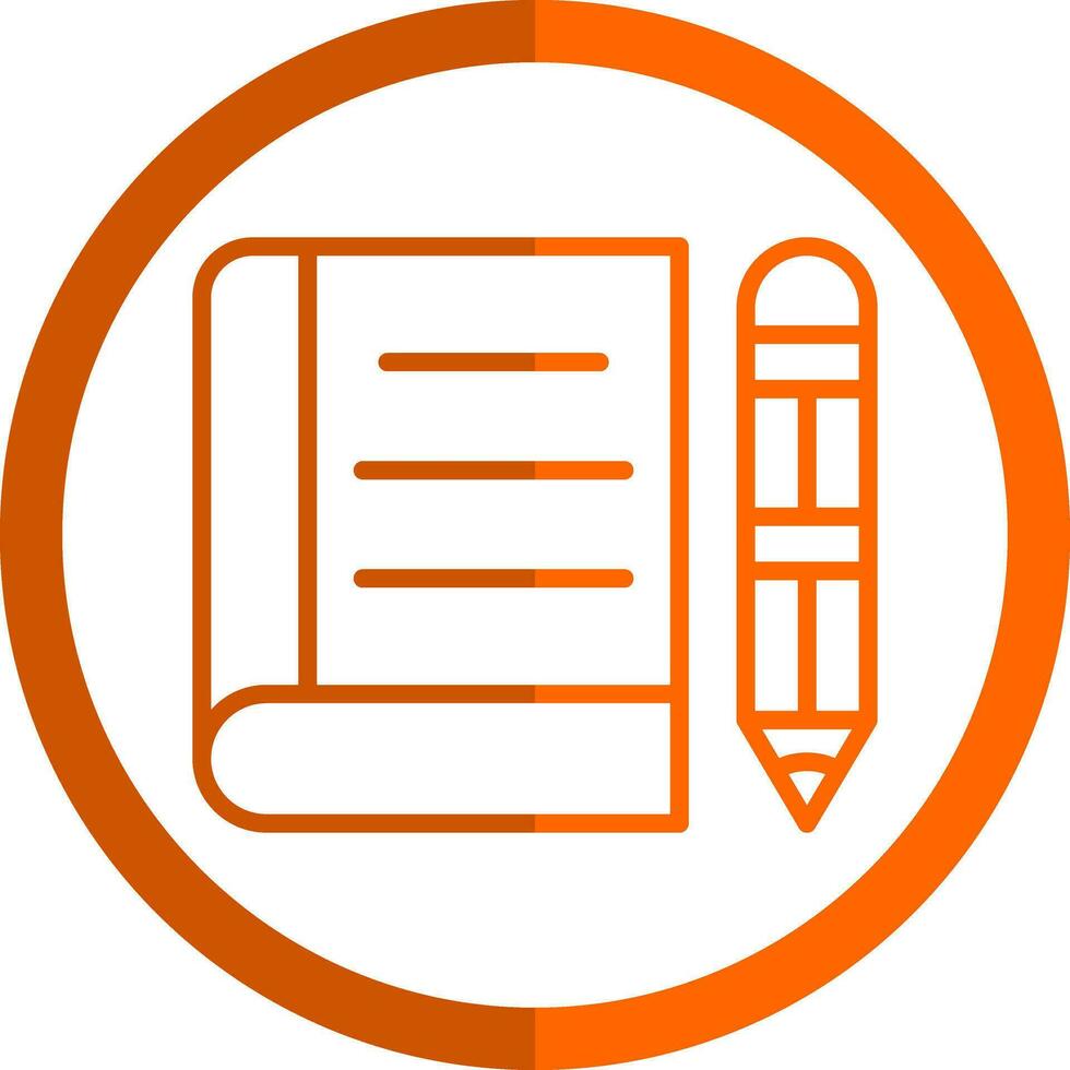 Notebook Vector Icon Design