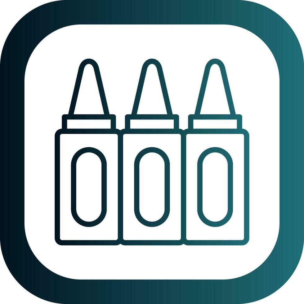 Crayon Vector Icon Design