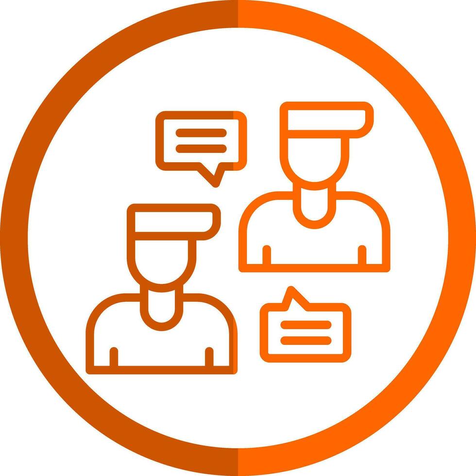 Forum Vector Icon Design