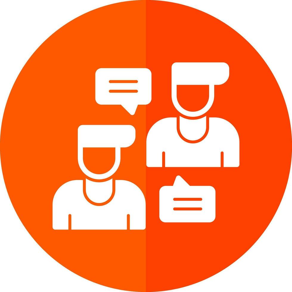 Forum Vector Icon Design