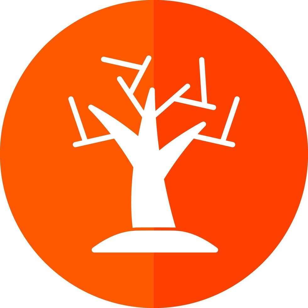 Dry Tree Vector Icon Design