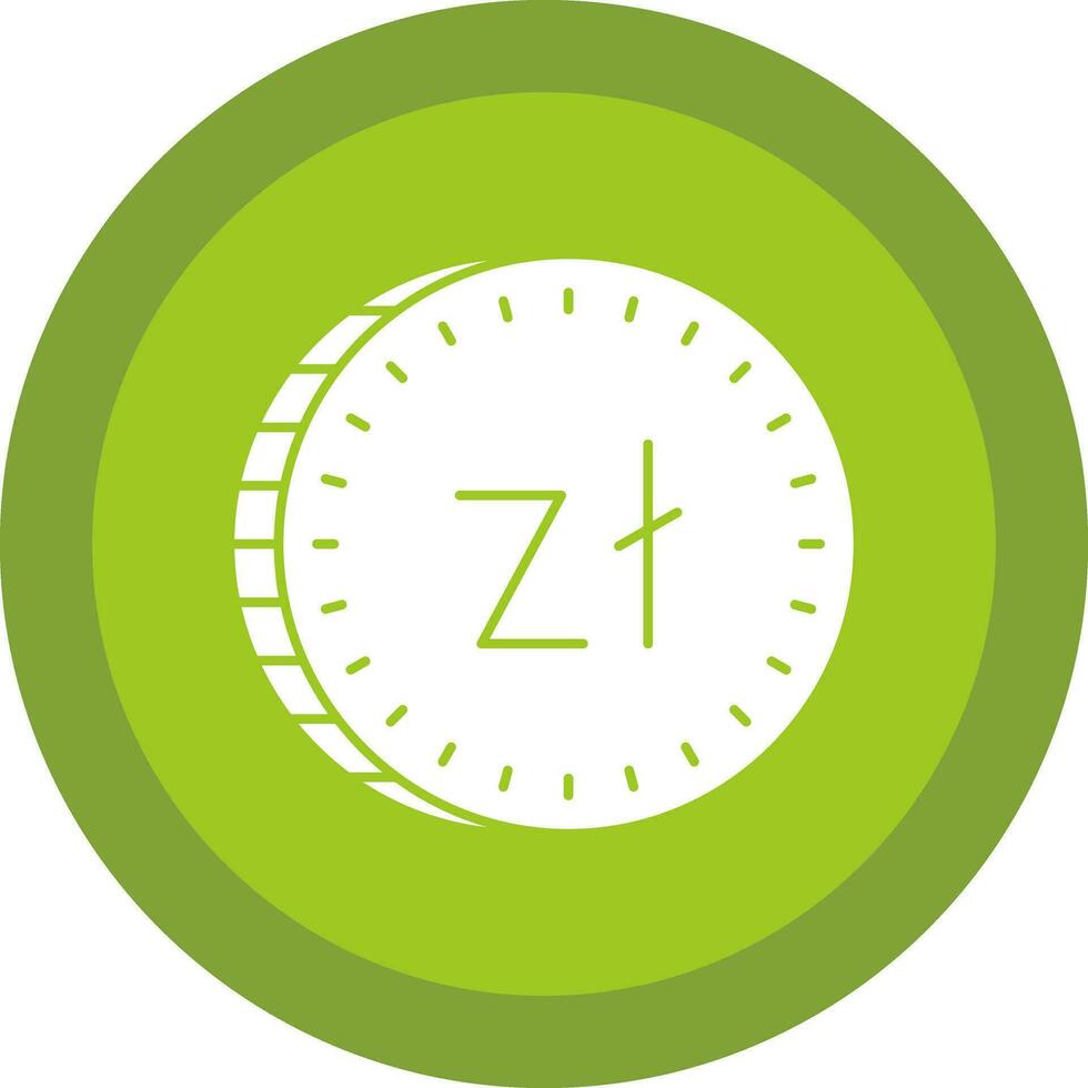 Zloty Vector Icon Design