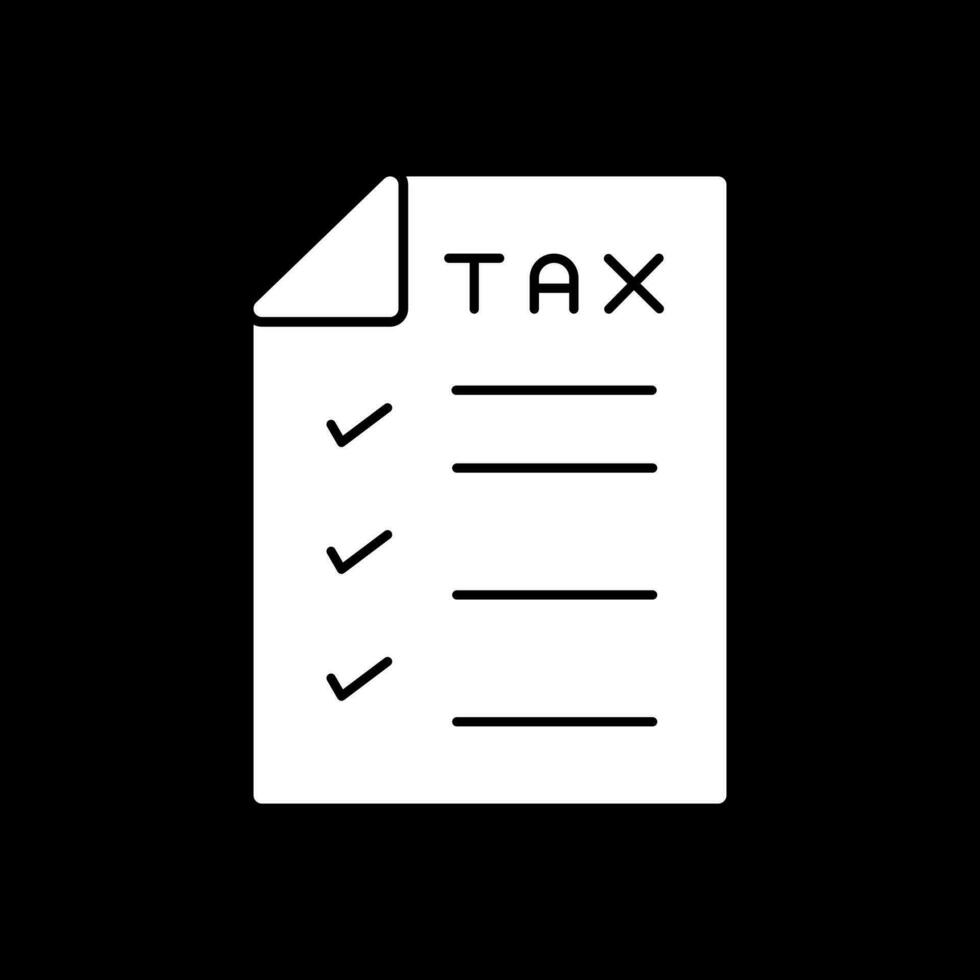 impuesto vector icono diseño