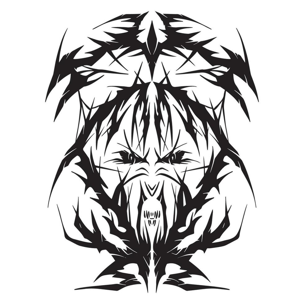 Tribal Art Variant, good for graphic resources, printable art, suitable for design resources, logo, template designs, and more. vector