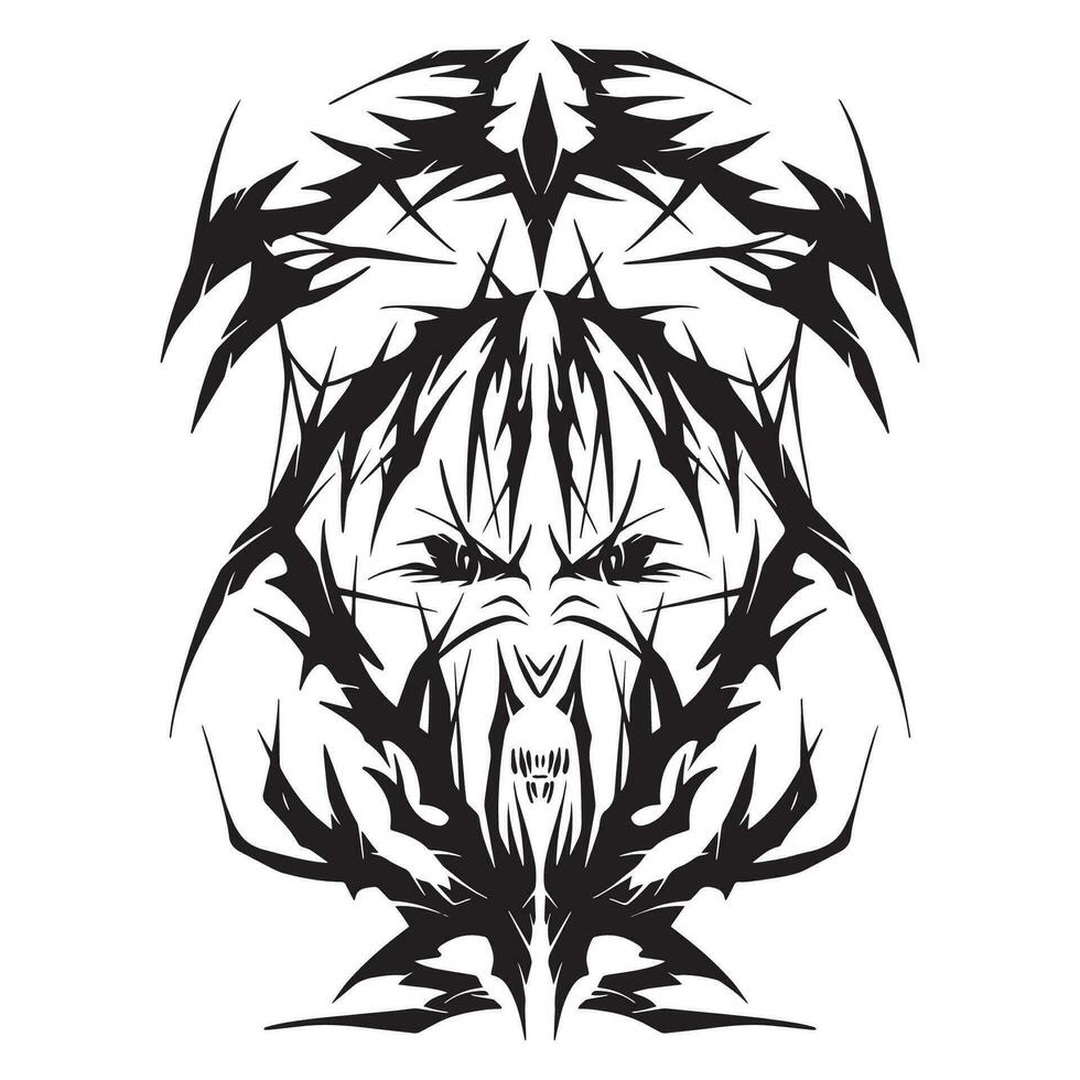 tribal Arte variante 3 ,bien para gráfico recursos, imprimible arte, adecuado para diseño recursos, logo, modelo diseños, y más. vector