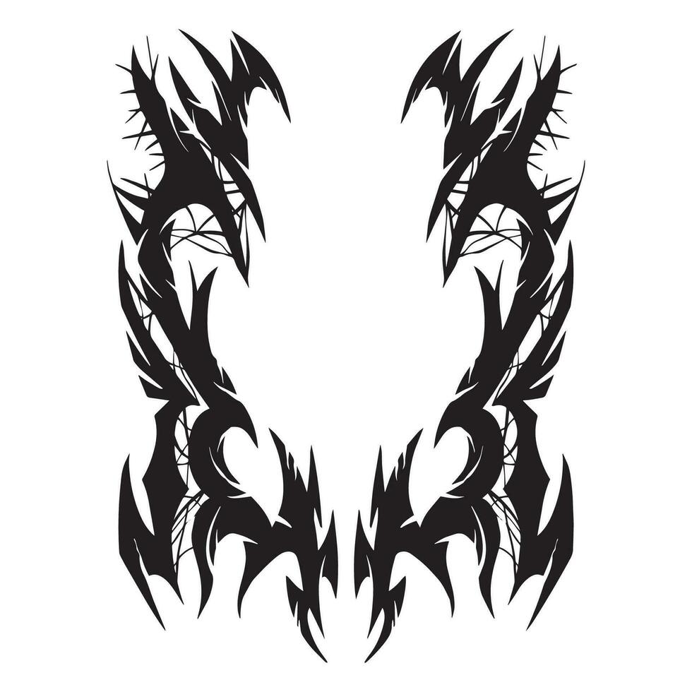 Tribal Art Variant, good for graphic resources, printable art, suitable for design resources, logo, template designs, and more. vector