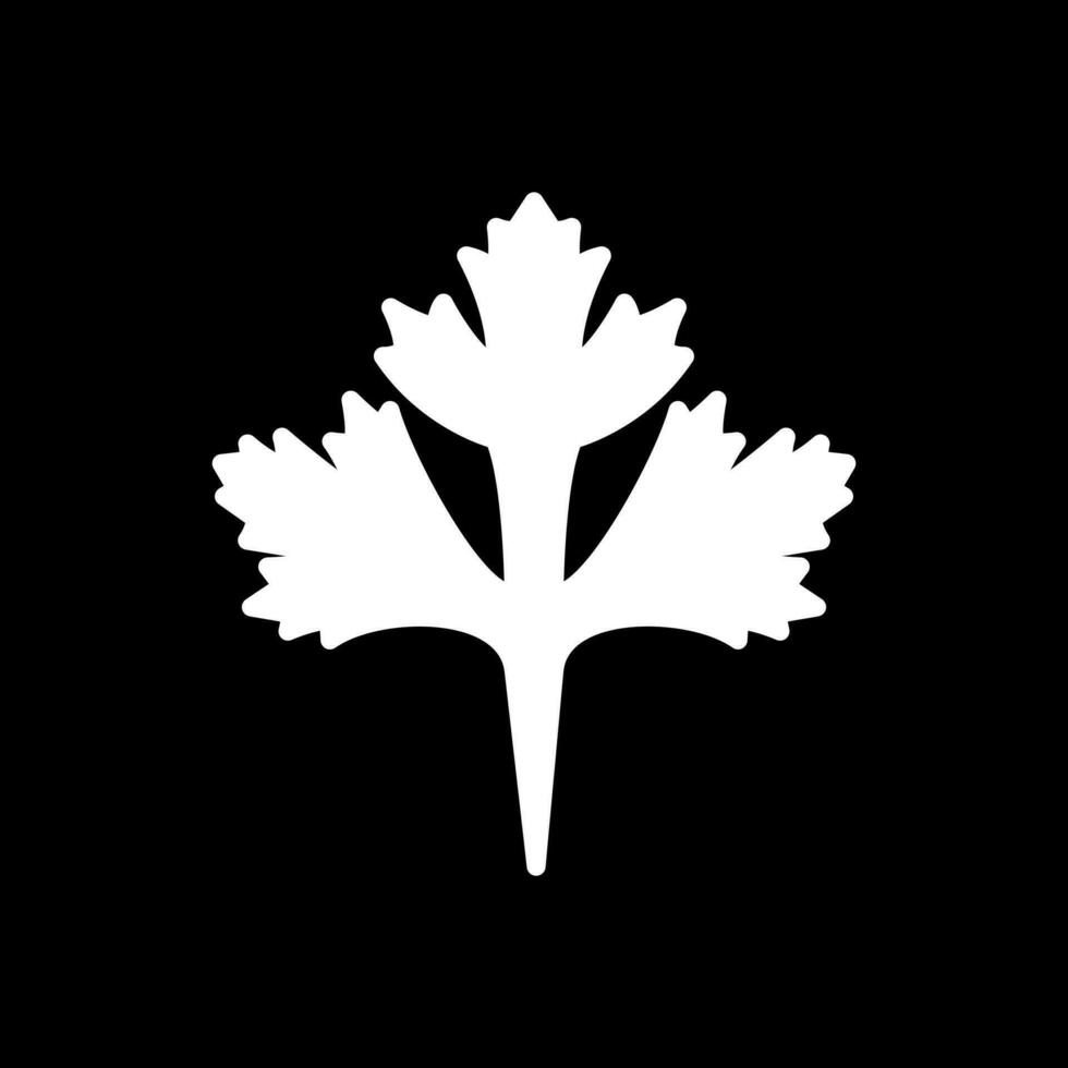Cilantro Vector Icon Design