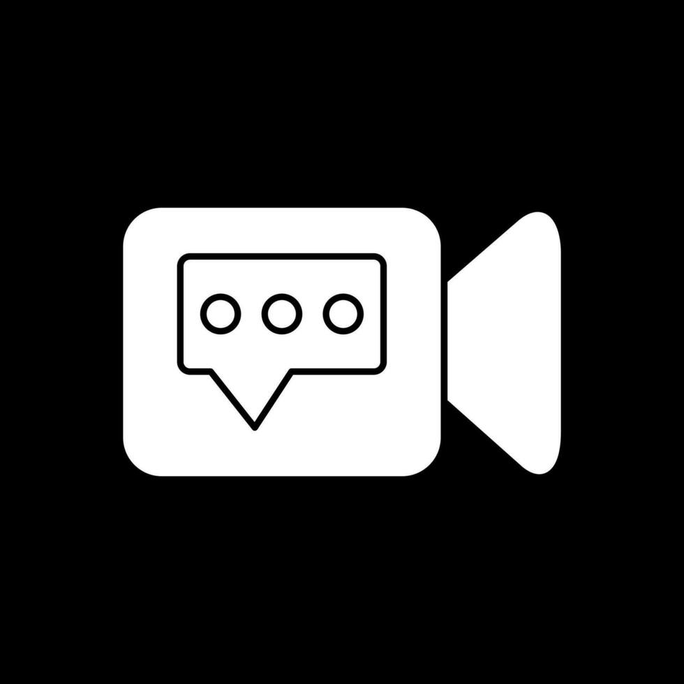 Video Call  Vector Icon Design