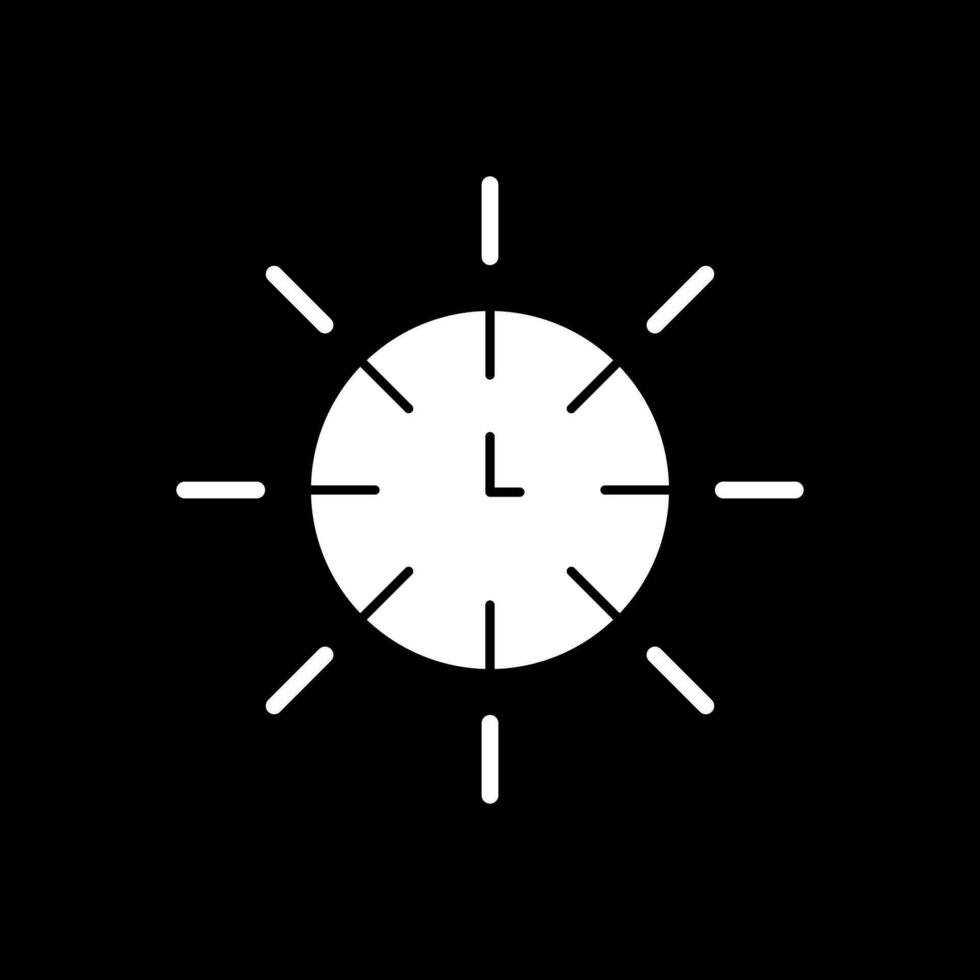 hora vector icono diseño