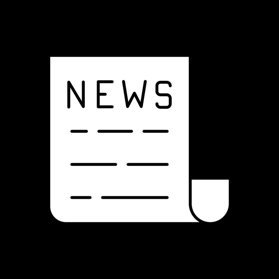 News  Vector Icon Design