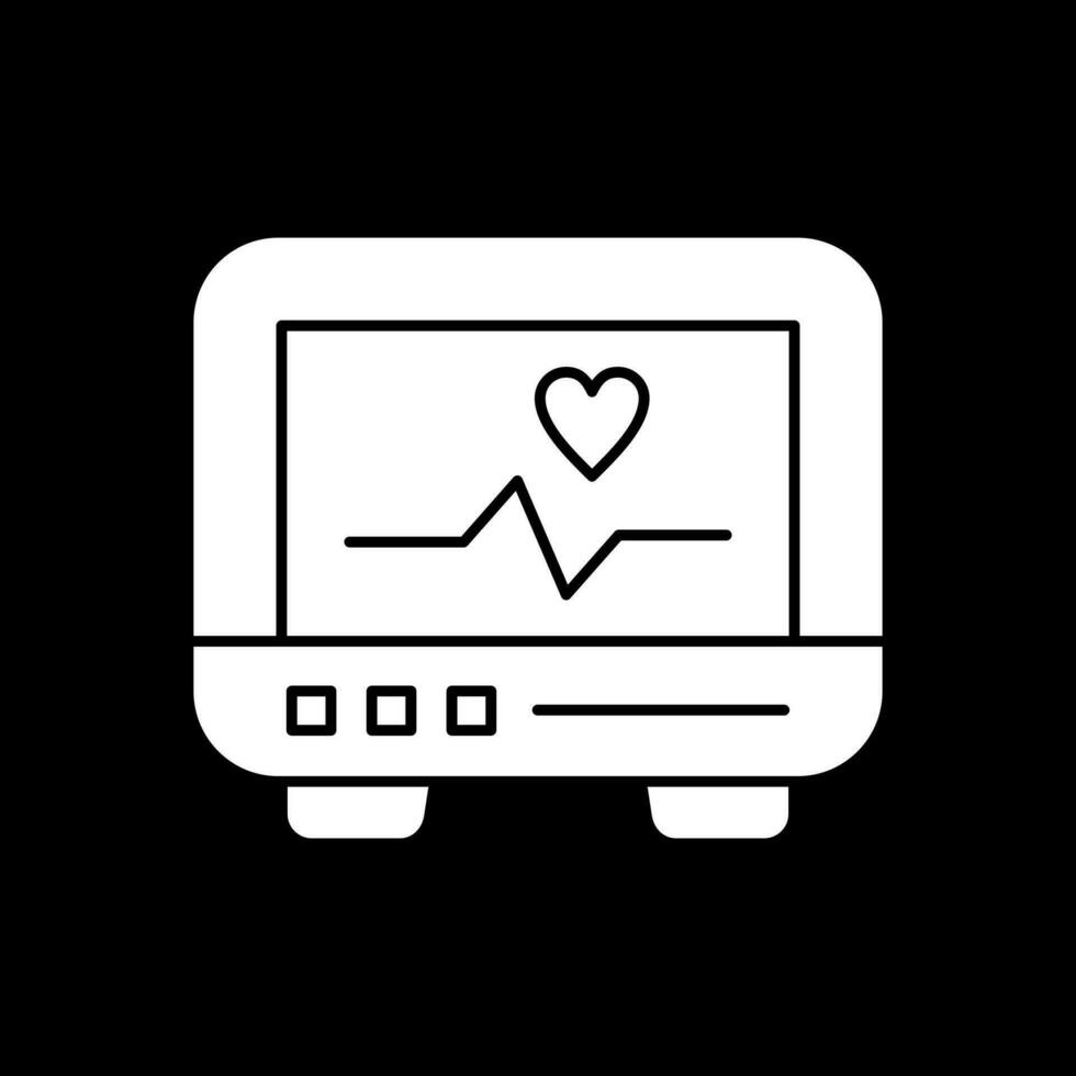 cardiograma vector icono diseño