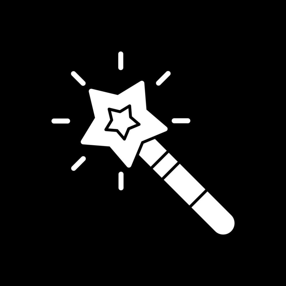 Magic Wand  Vector Icon Design