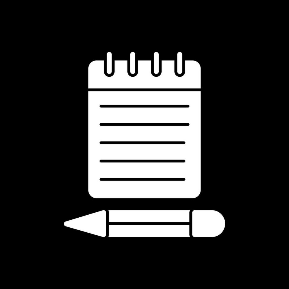 Notepad Vector Icon Design