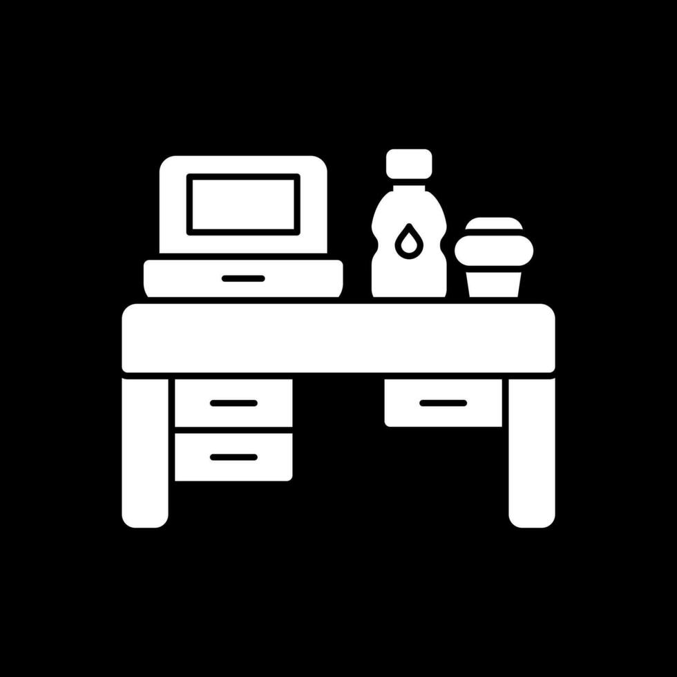 diseño de icono de vector de mesa