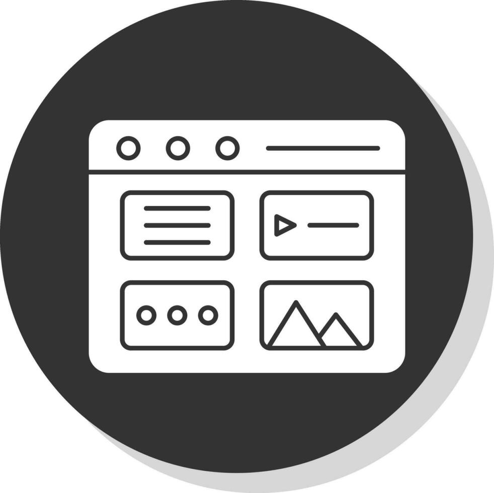 Content Marketing Vector Icon Design