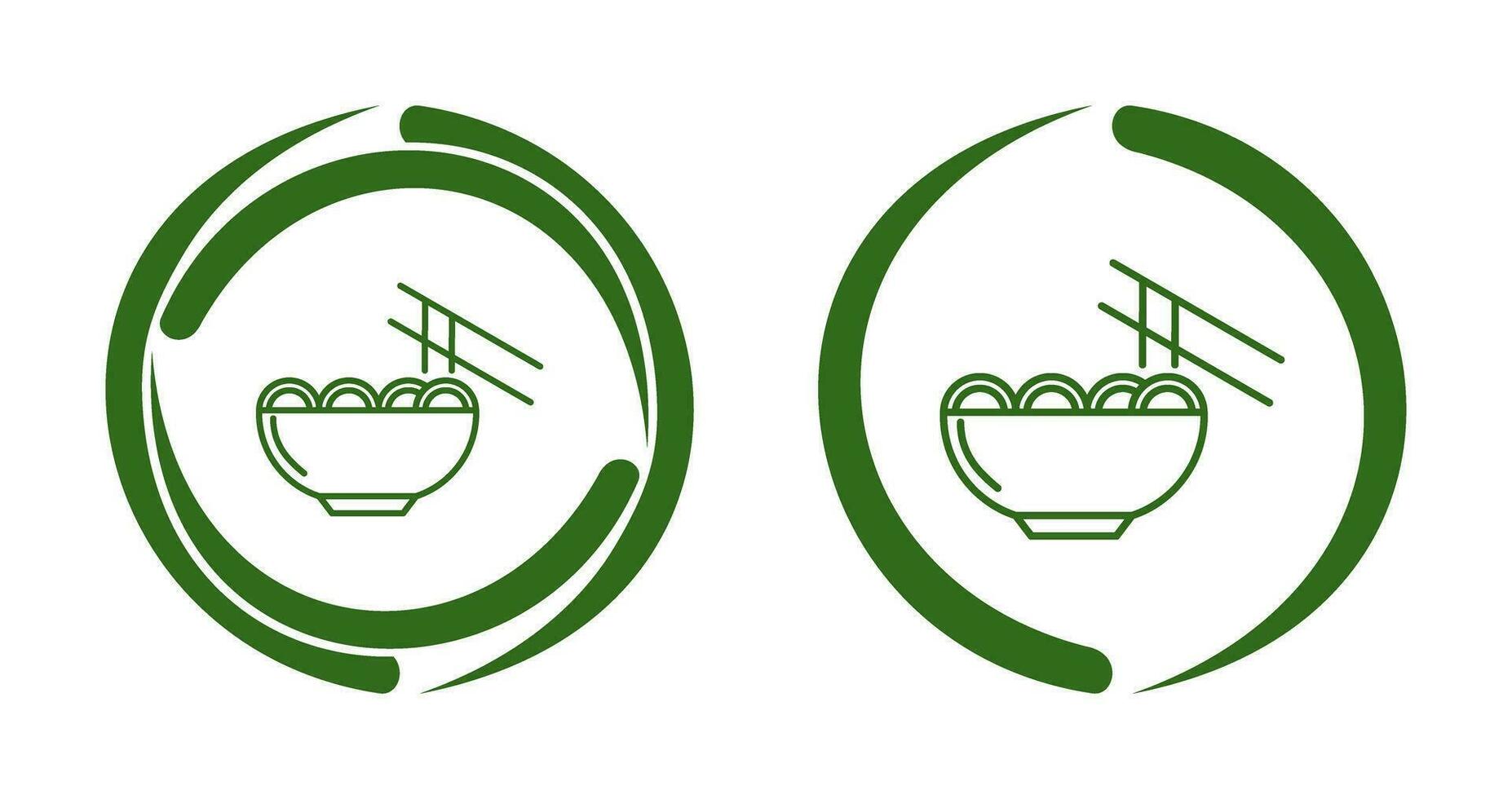 icono de vector de comida china