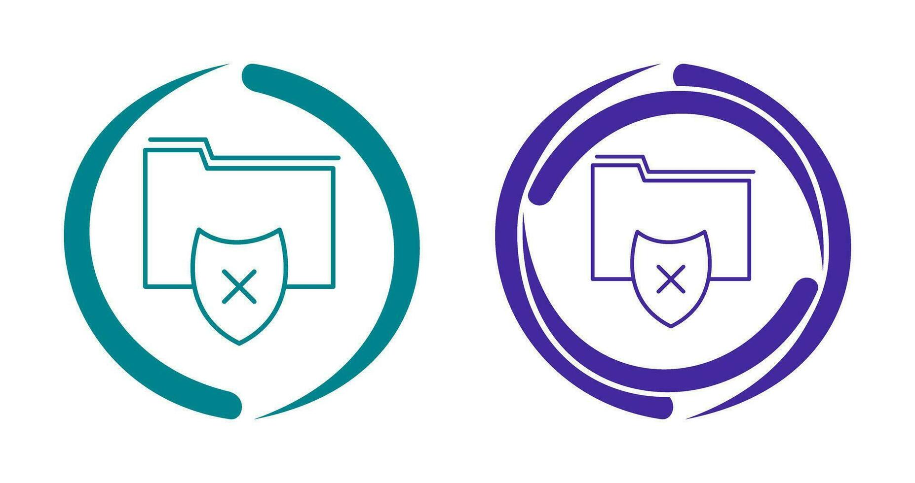 Vulnerable Folder Vector Icon