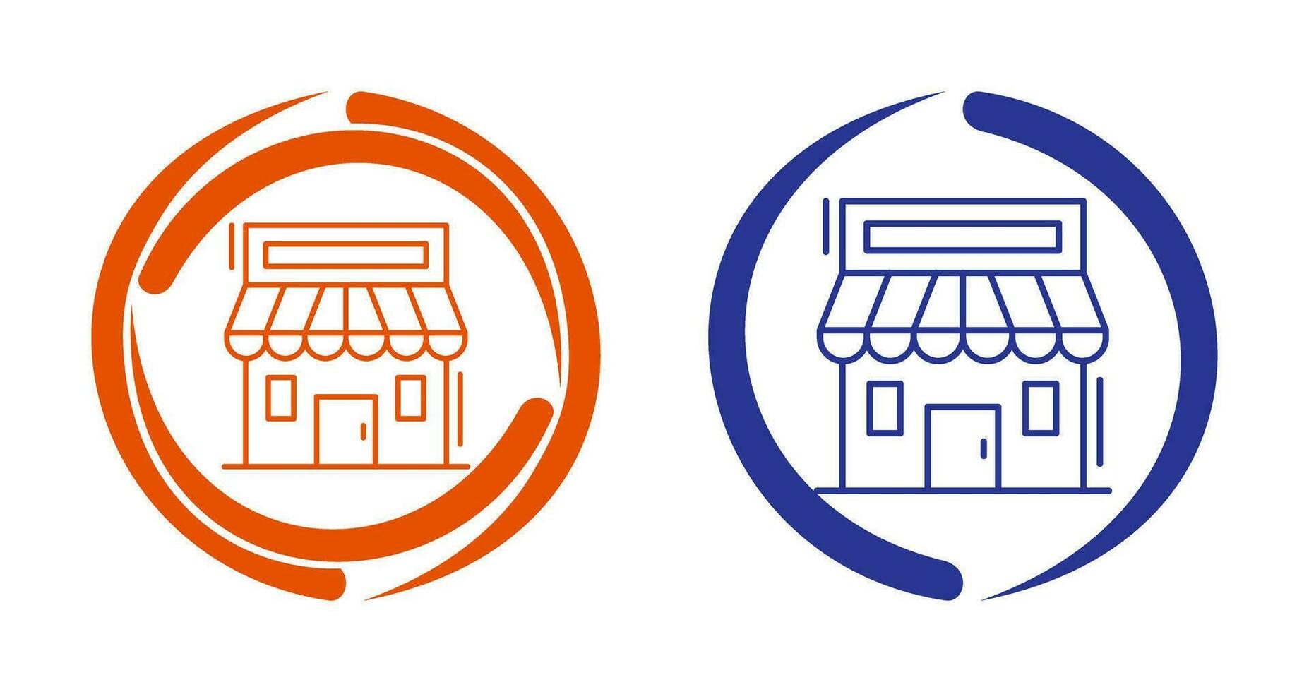 Retail Place Vector Icon