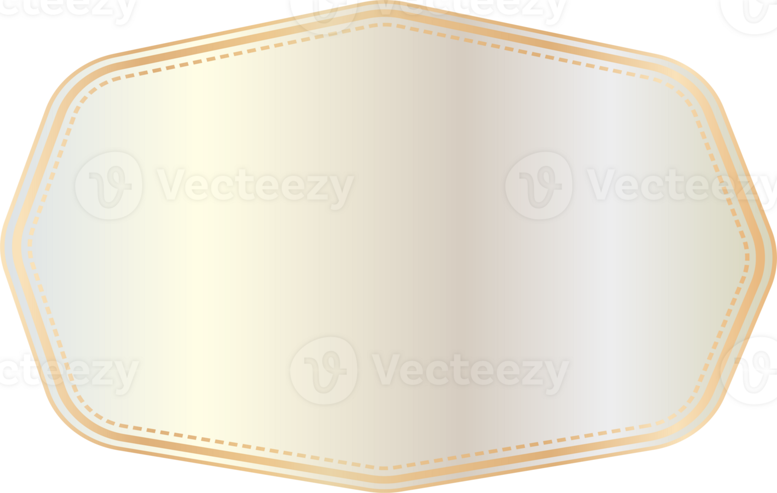 Golden vintage frame. png