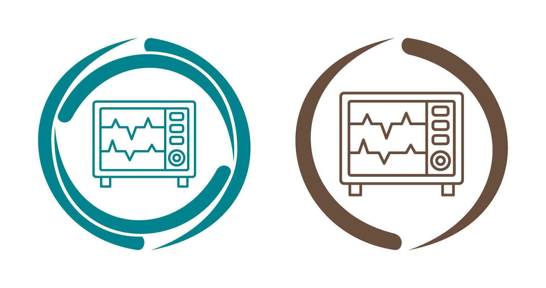 Heart Rate Monitor Vector Icon
