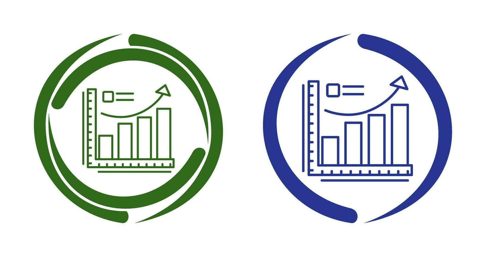 Growth Chart Vector Icon
