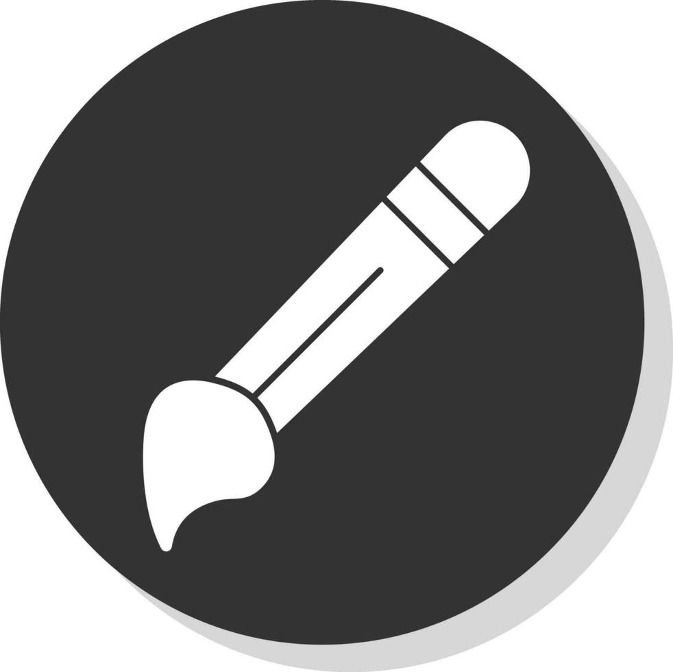 Paint Brush Vector Icon Design