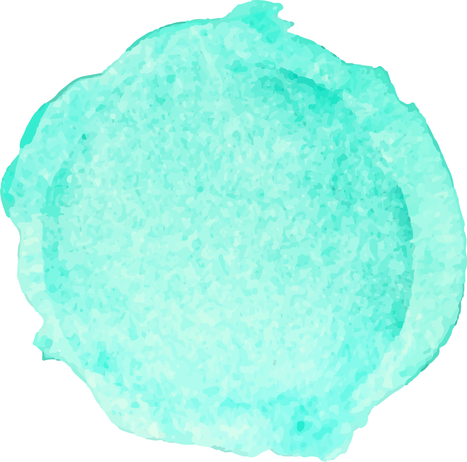 Green mint watercolor brush stroke. 29729068 PNG