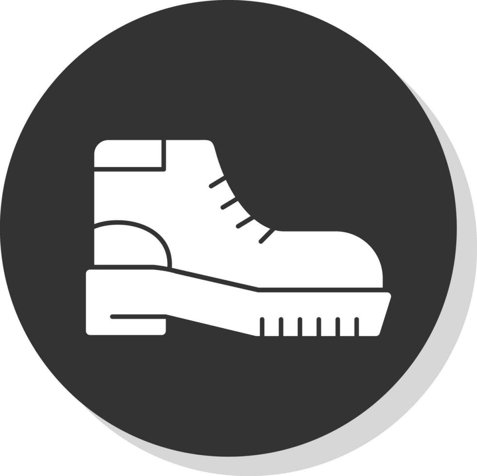 diseño de icono de vector de botas