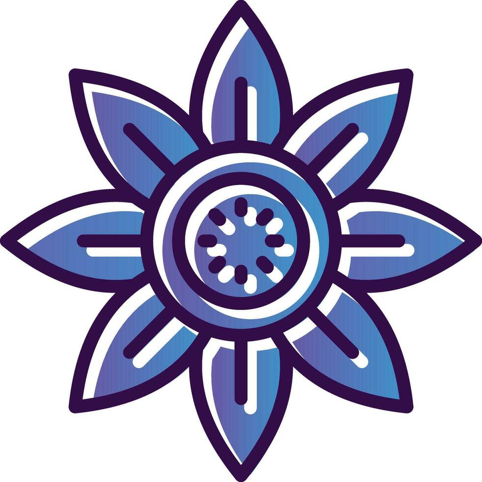 Sunflower Vector Icon Design