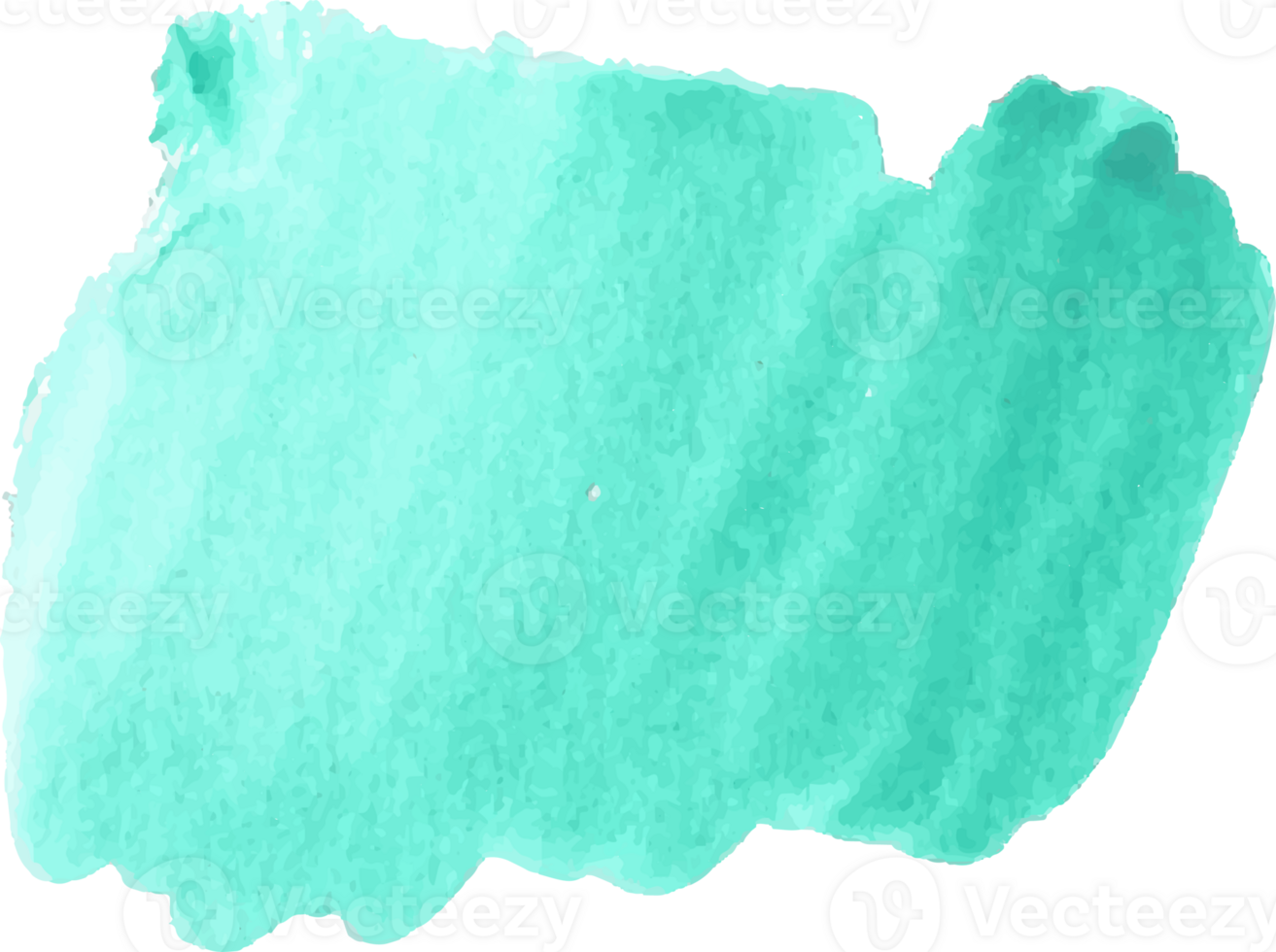 verde hortelã aguarela escova AVC. png