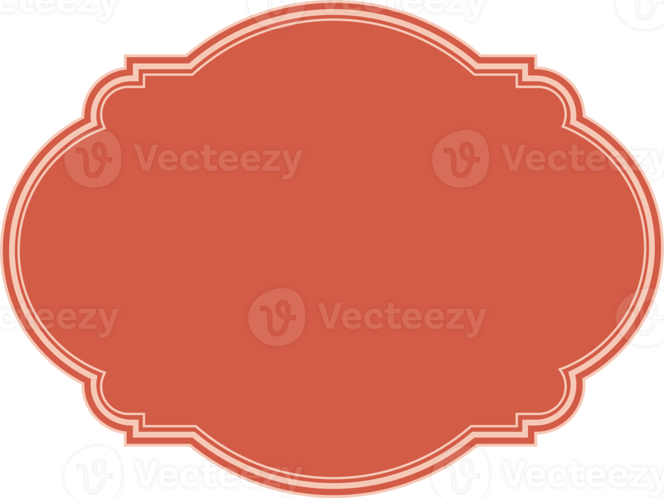 ornamentale etichetta Vintage ▾ telaio. png