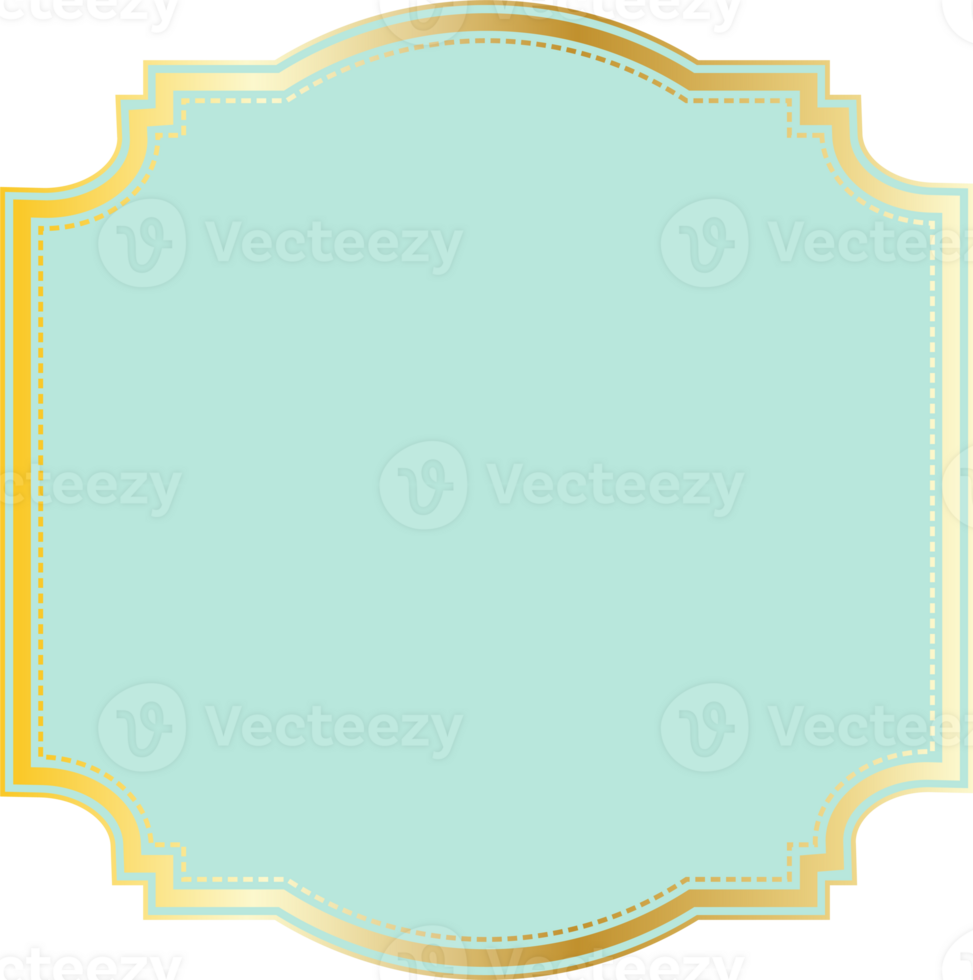 Ornamental label vintage frame. png