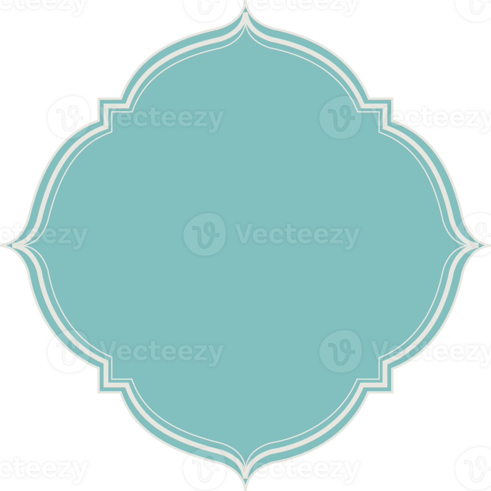 Ornamental label vintage frame. png