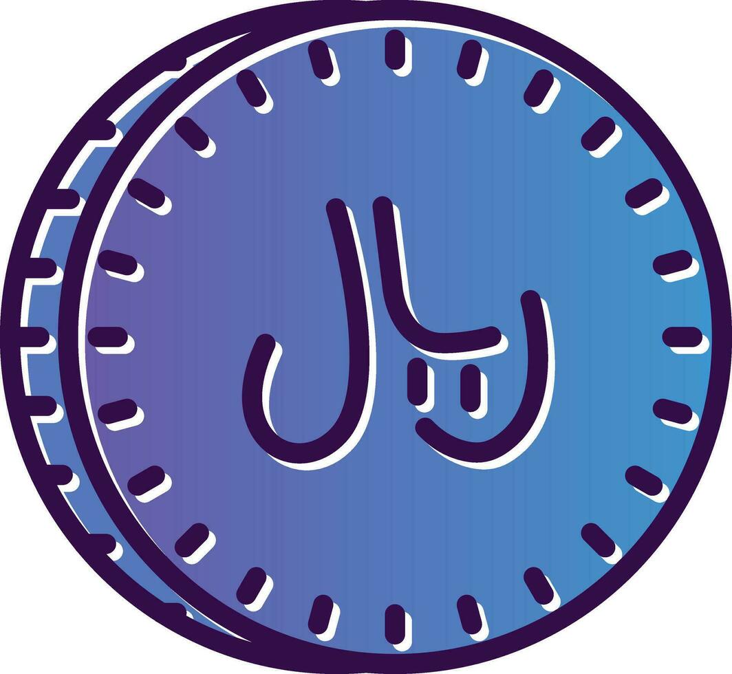 Riyal Vector Icon Design