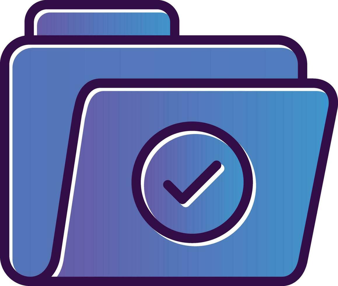 Checked Vector Icon Design