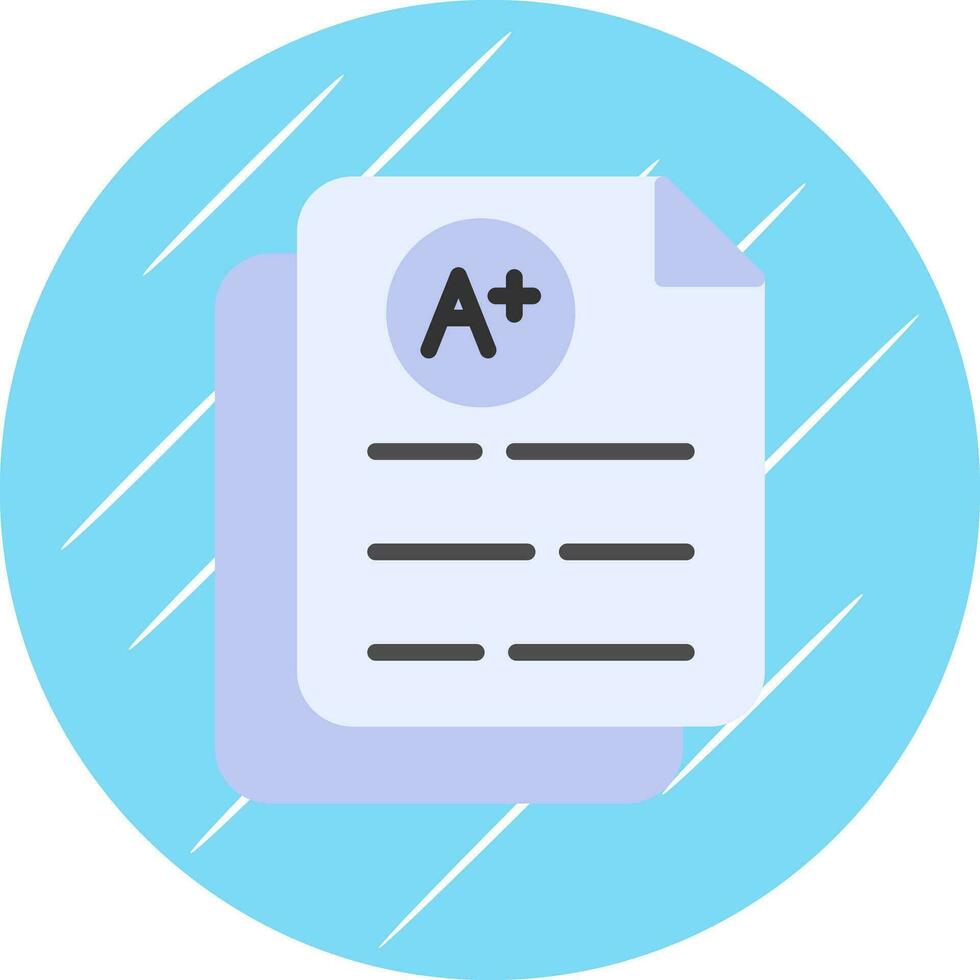 Grades Vector Icon Design